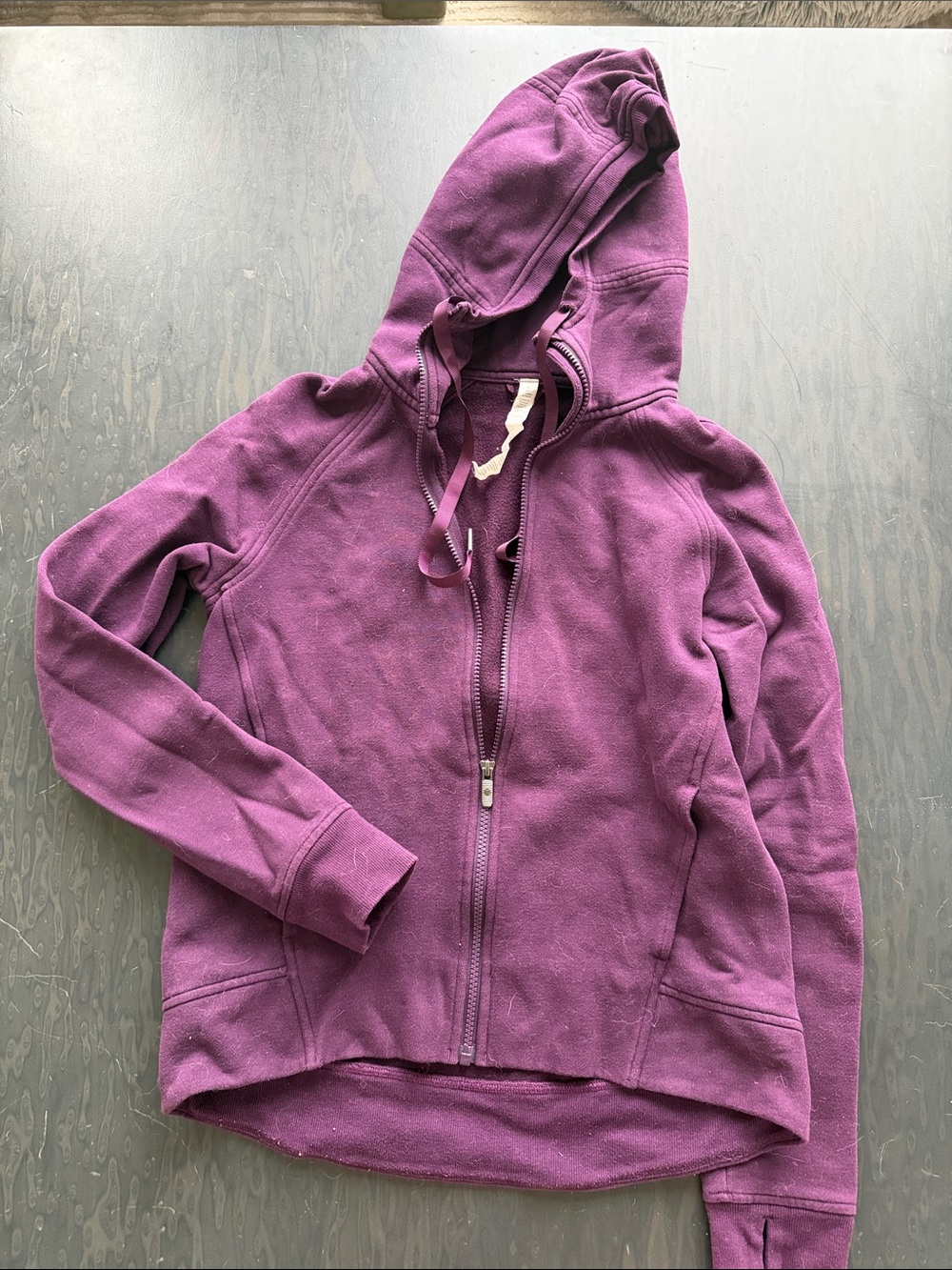 Lululemon Women’s Purple Scooba Zip-Up Hoodie Jacket